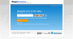 Desktop Screenshot of dizigold.com